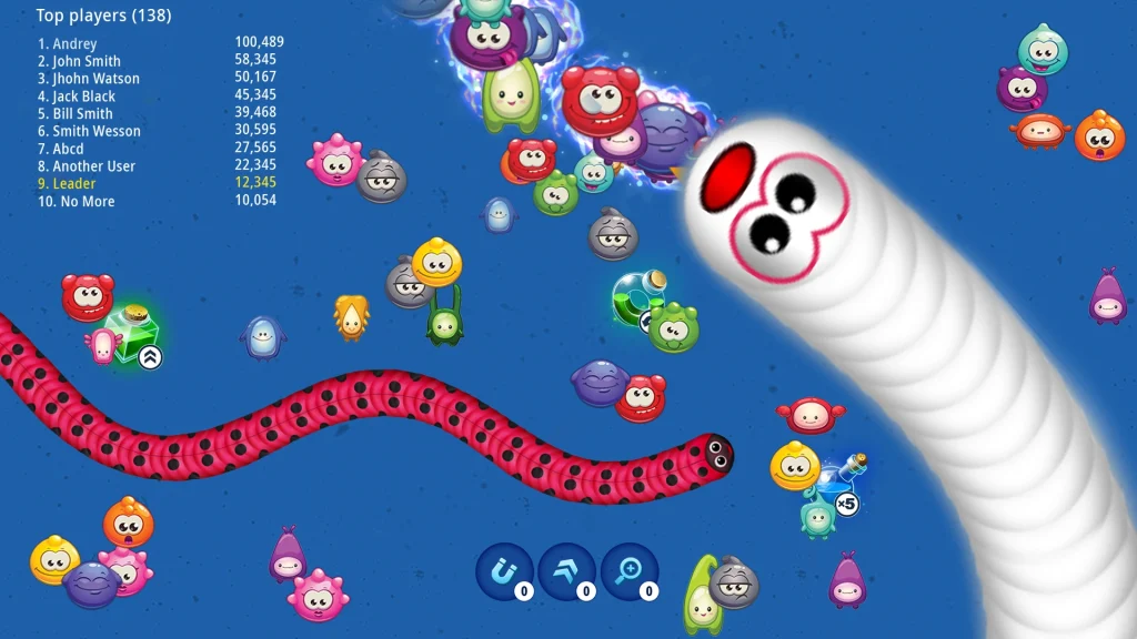 Worms Zone Mod APK Game